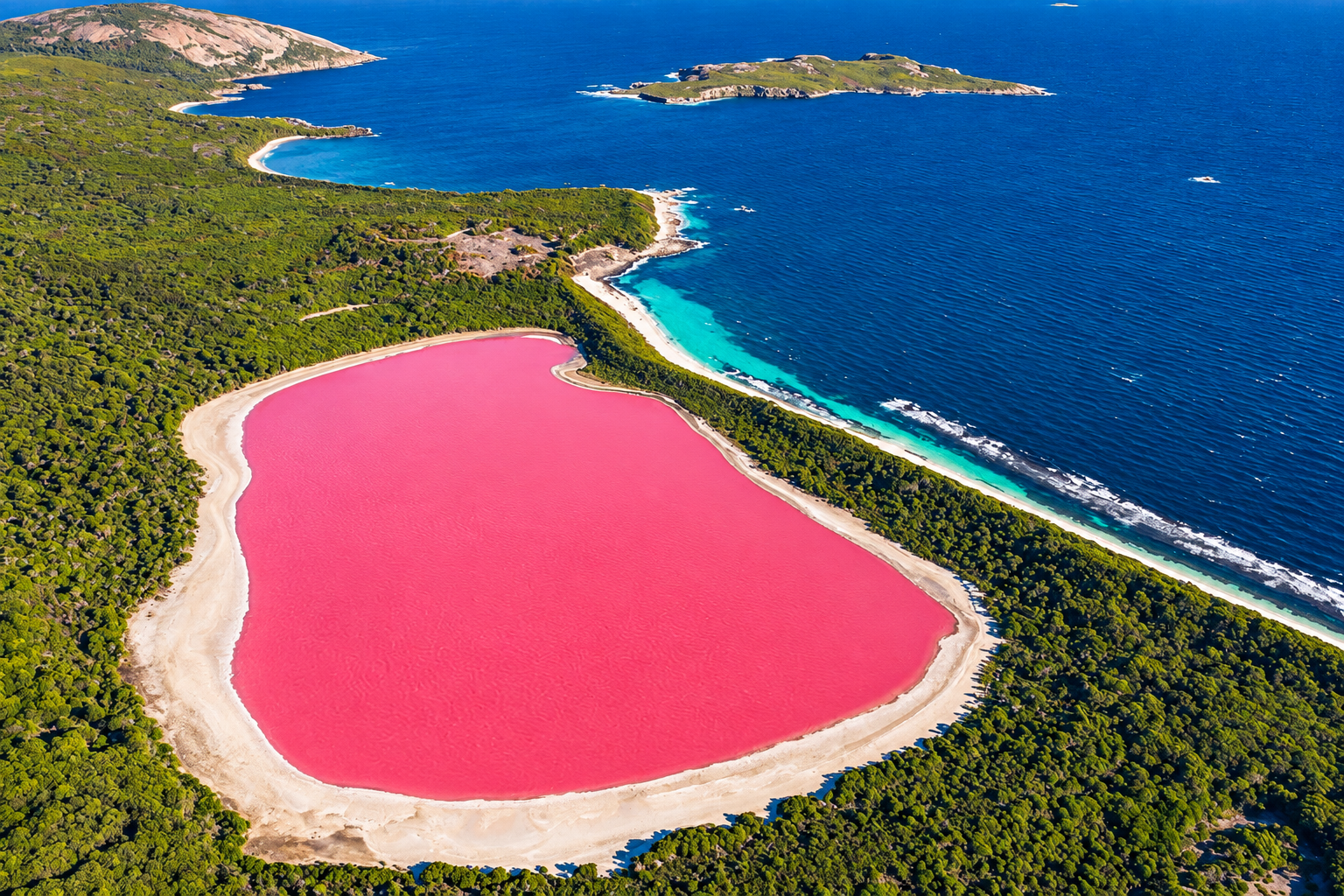 Розовые лагуны Las Salinas
