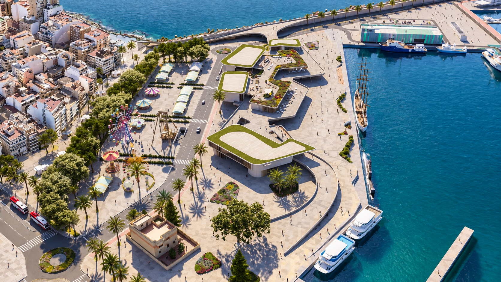 Новый порт Paseo del Mar